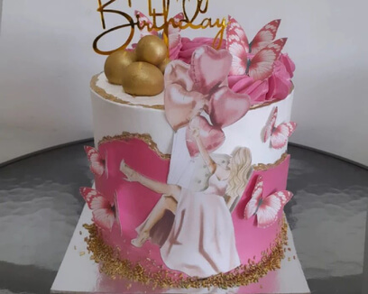 Роденденска торта за девојчиња