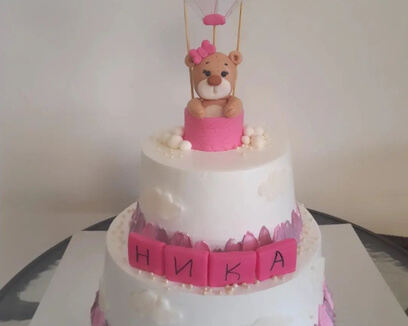 Роденденска торта за девојчиња