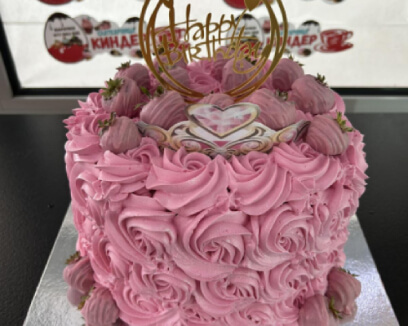 Роденденска торта за девојчиња