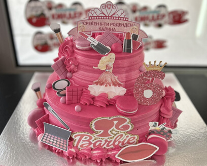 Роденденска торта за девојчиња